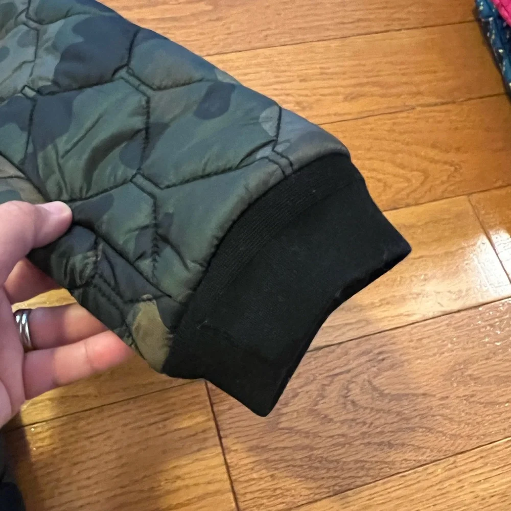 BURBERRY BOMBER JACKET CAMOUFLAGE SIZE YOUTH 12 - Picture 5 of 9